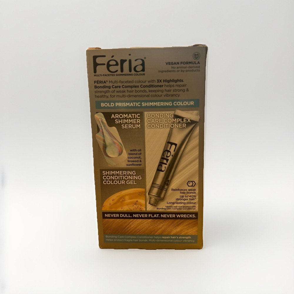 L'Oreal Paris Feria Multi-Faceted Shimmering Permanent Hair Color, 91 Champagne - Picture 3 of 6